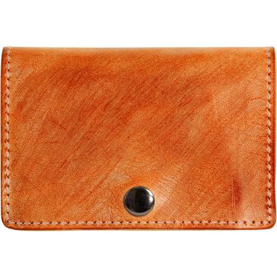 [Dom Teporna] Bridle Leather Tri-fold Wallet, Small Mini Wallet, Compact, Genuine Leather Wallet, Purse, Men's & Women's, Brown
