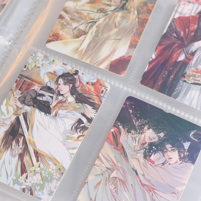 Matowy Bindowanie na 4 kieszenie na fotokarty K-pop