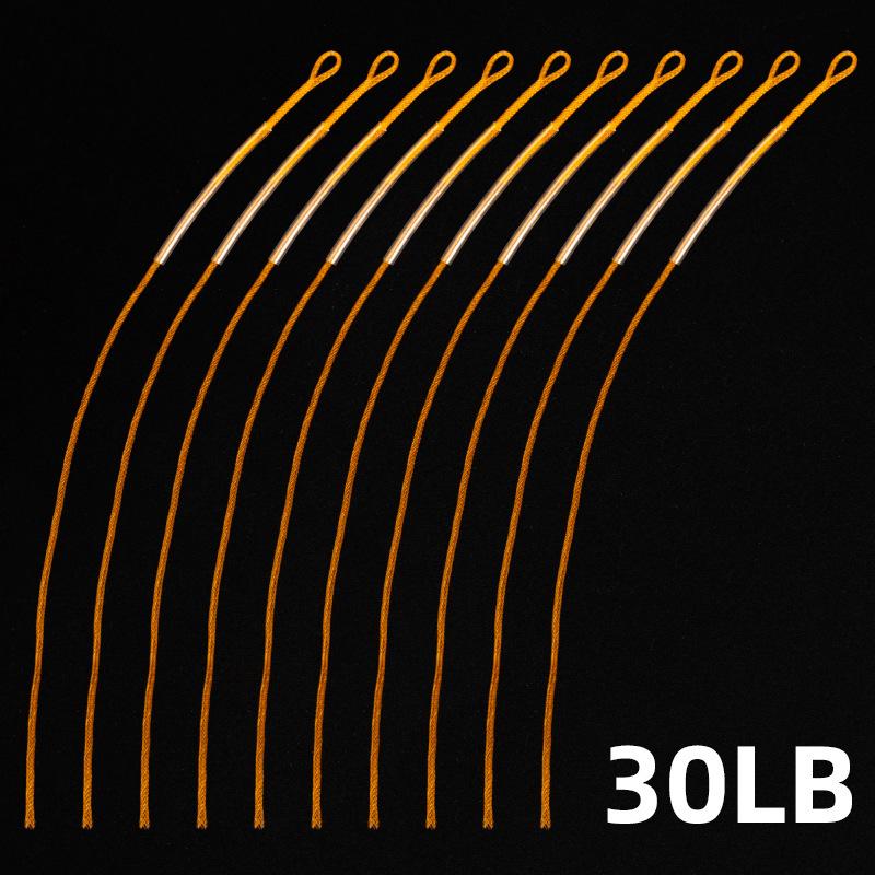 Cross-Border Fly Fishing Line: Nylon Braided Leader Connector