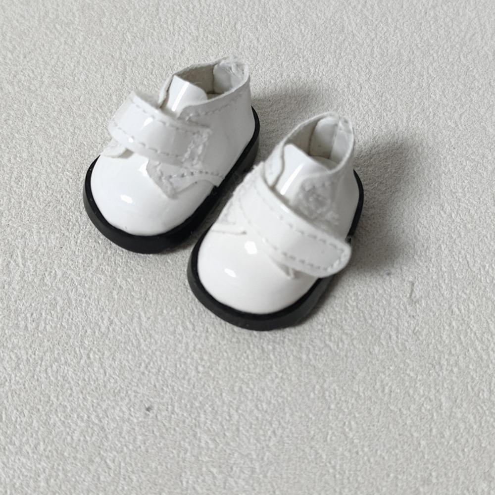 with Stickers Leather Shoes 3.8cm Length Shoes Outfit Accessories For 15/17cm Doll Decoration
