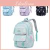 Diamond Snowflake Fashionable Printed Colored Spot Student Backpack Daily For
