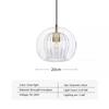 Nordic Glass Pendant Light LED Glass Hanging Lamp For Dining Room Living Room Coffee Shope Home Indoor Decor Lighting Fixtures