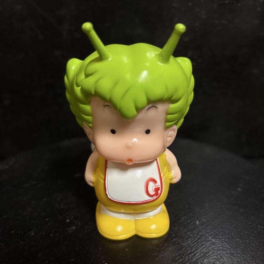 [USED] Dr. Slump Arale-chan and Gacchan Soft Vinyl Figures Made by Poppy, Vintage Showa Retro