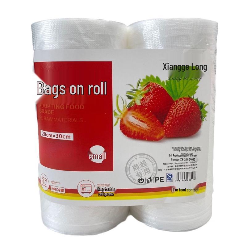 OIMG Disposable Flat-Top Food Storage Bags