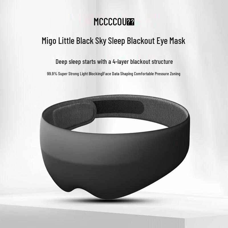 MEEEGOU Non-Electric 3D Eye Massager and Sleep Mask CN plug (adapter included)