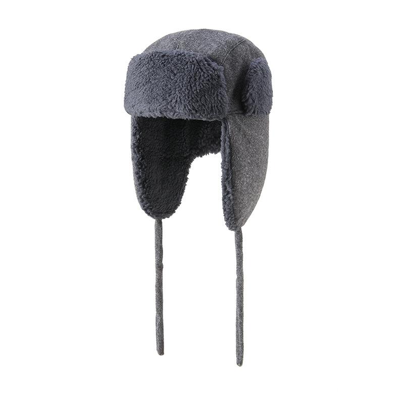 Autumn and Winter New Outdoor Windproof Warm Comfortable Piled Thickened Winter Ear Protection Cold Can Be Worn by Men and Women
