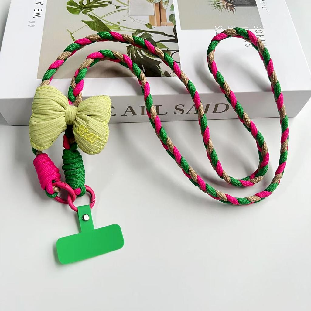 Creative Cartoon Mobile Phone Universal Lanyard Crossbody Long Rope Lanyard Rope Cartoon Decorative Pendant Accessories 1