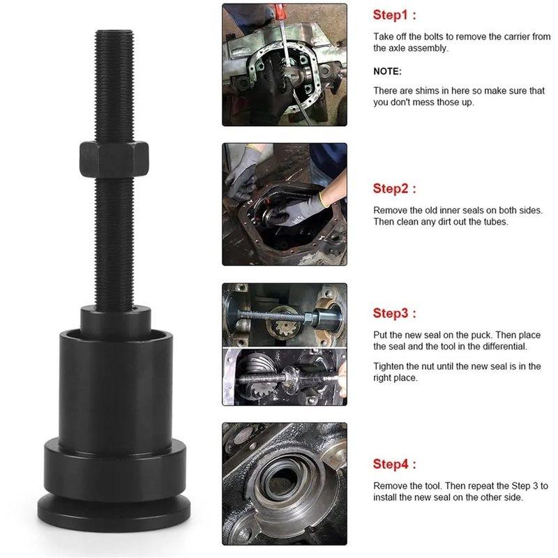 DT08 Inner Axle Side Seal tallation Tool for Dana 30/44/ Front Differentials for Jeep Dodge Chevrolet Volvo GMC