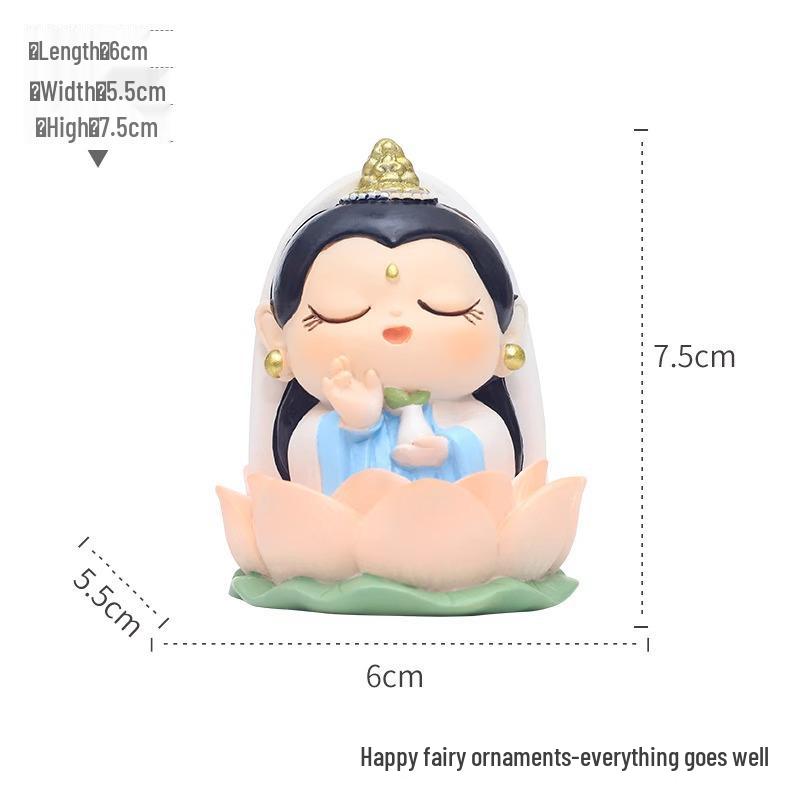 

Фигурка Чжун Куя, Бога Богатства: Декор для стола на удачу и для позитивной рабочей атмосферы