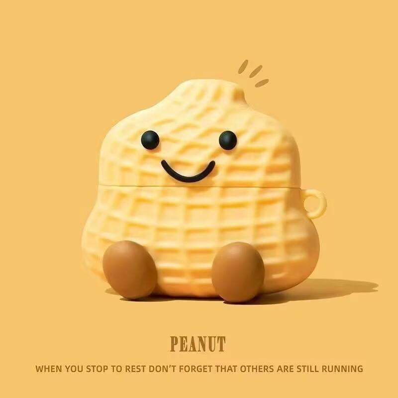 Peanut for AirPods Pro Apple Bluetooth headset case 1/1/1/1st generation cartoon protective case female