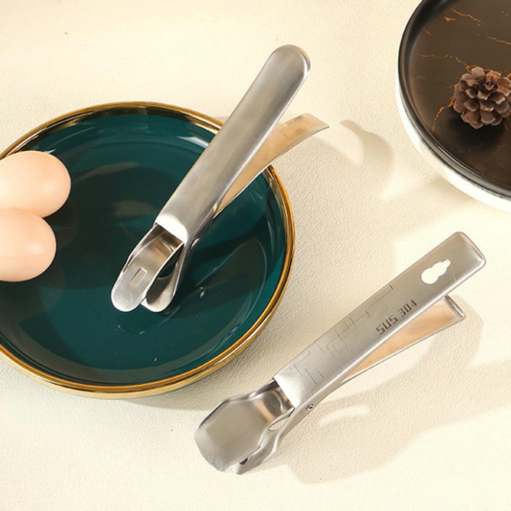 1 Stück Edelstahl Anti-Bügel Schüsselclip Rutschfest Dampfgarer Geschirrclip Heben von Geschirr Küchenutensilien Haushaltsküchenclip Teller