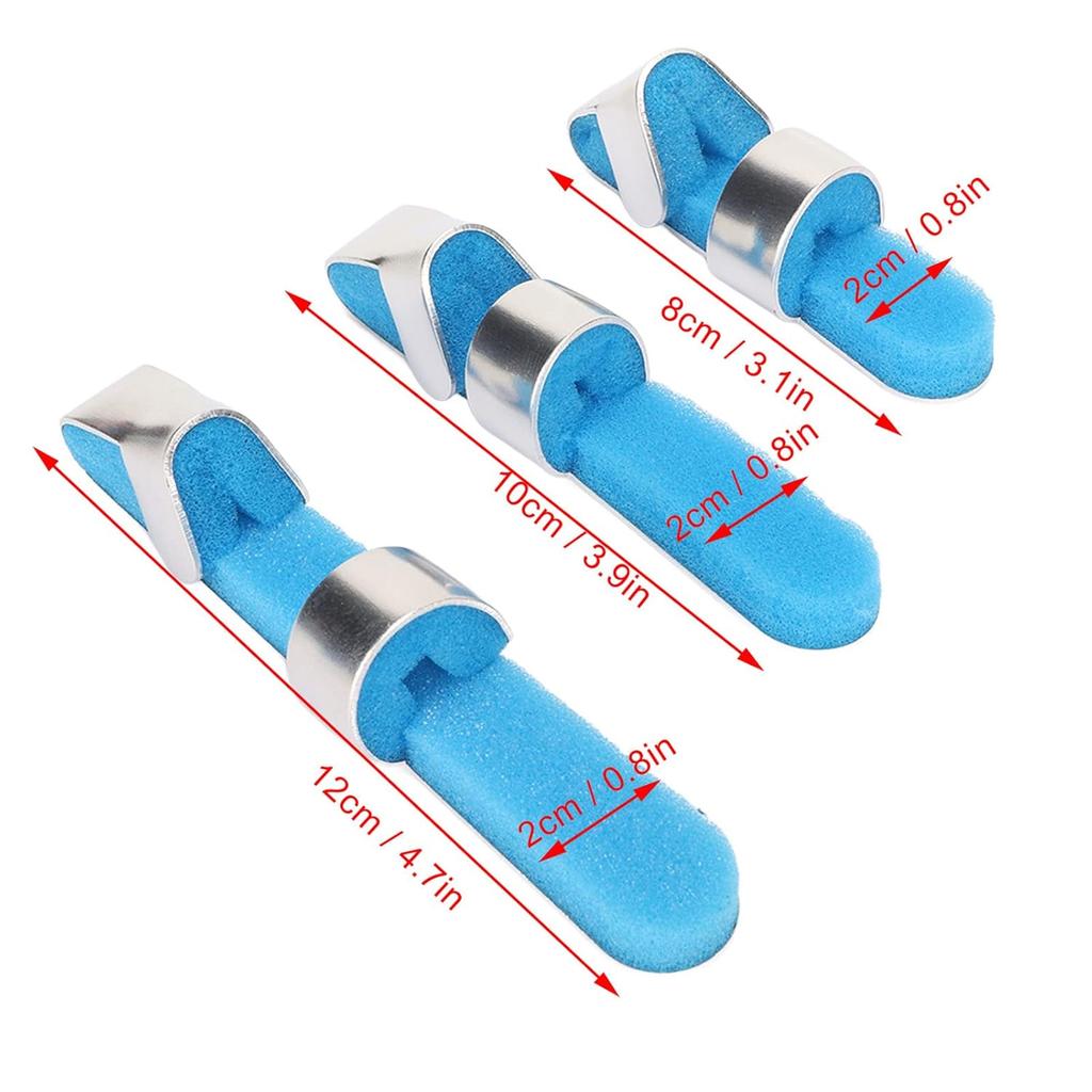 3PCS Finger Splint Finger Support Brace Finger Stabilizer for Broken Fingers Straightening Arthritis Knuckle Immobilization