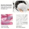 Glamorous Pink Fox 2D Flat Pattern Flannel Blanket High Quality All Seasons Warmth and Comfort Perfect for Christmas Gifts.