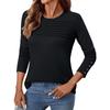 Damkläder Casual Toppar Mode Långärmade Toppar