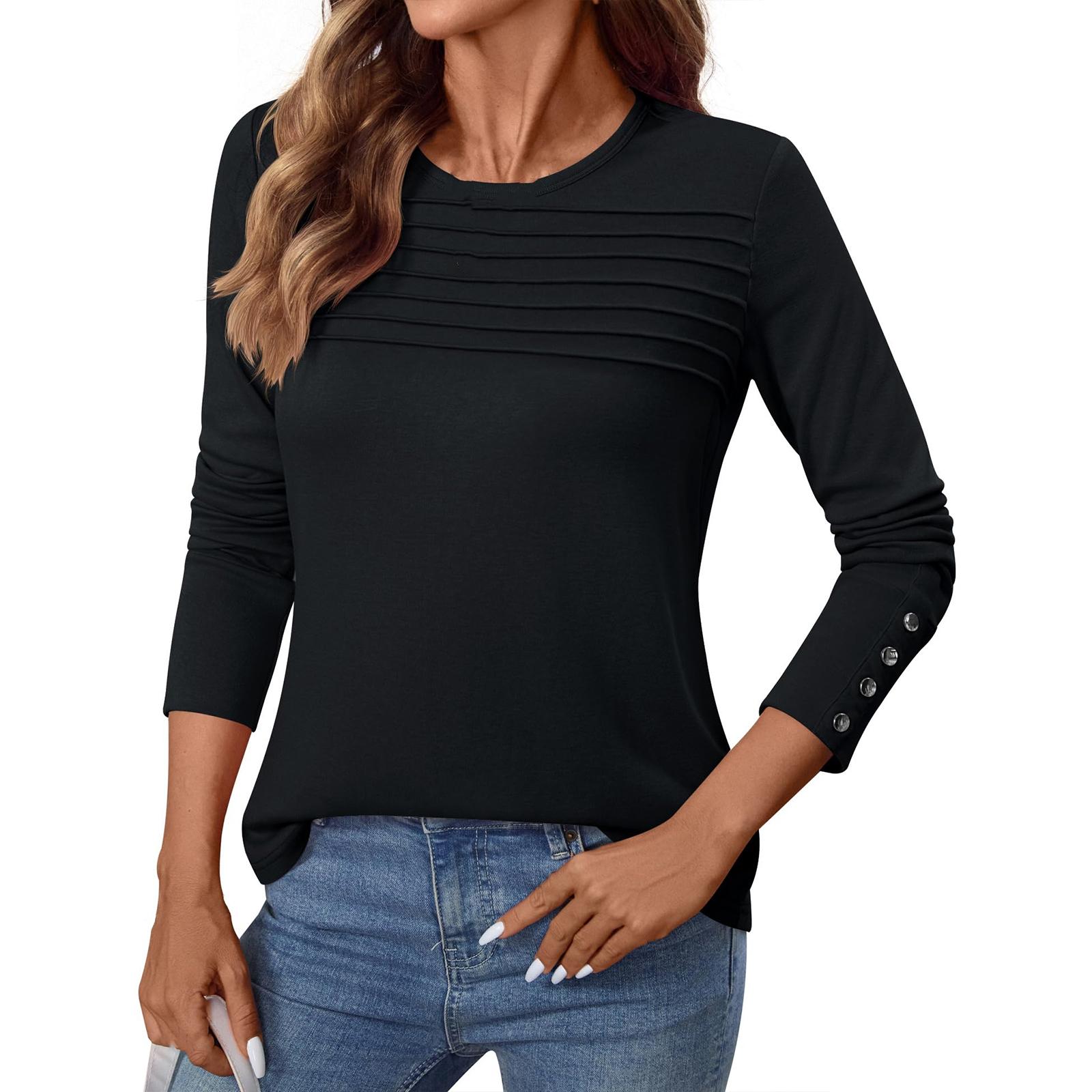 

Женские повседневные топы Модные топы с длинным рукавом S