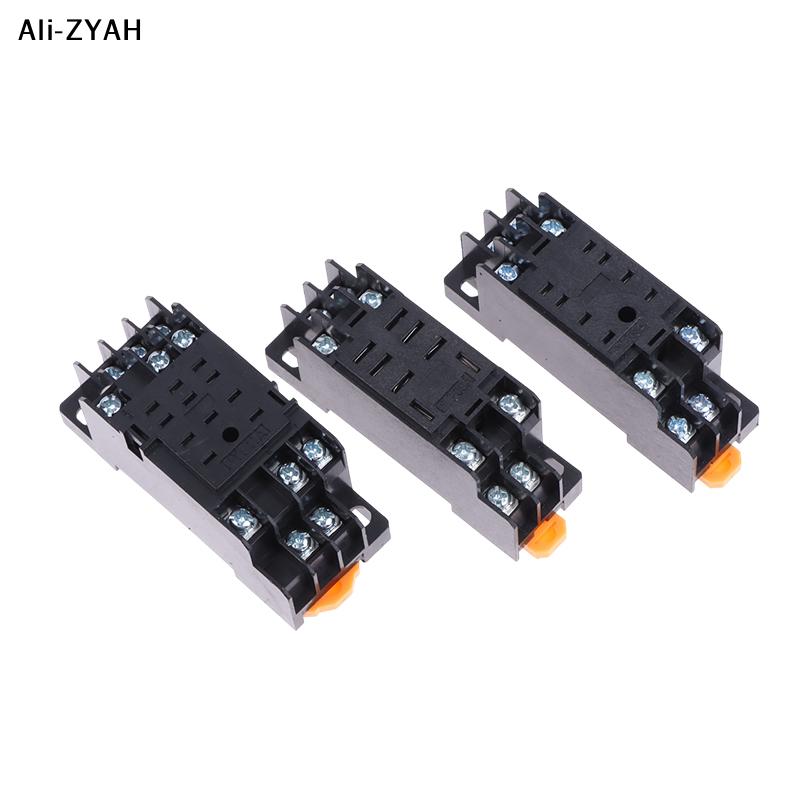 PYF08A PYF11A PYF14A PTF08A PTF14A Relay Base Socket 8/11/14 Pin Mini Small Intermediate Relay Holder