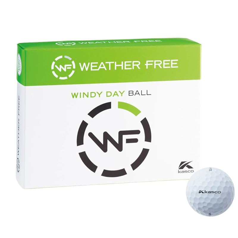 

Kasco golf ball WEATHER FREE weather free white dozen