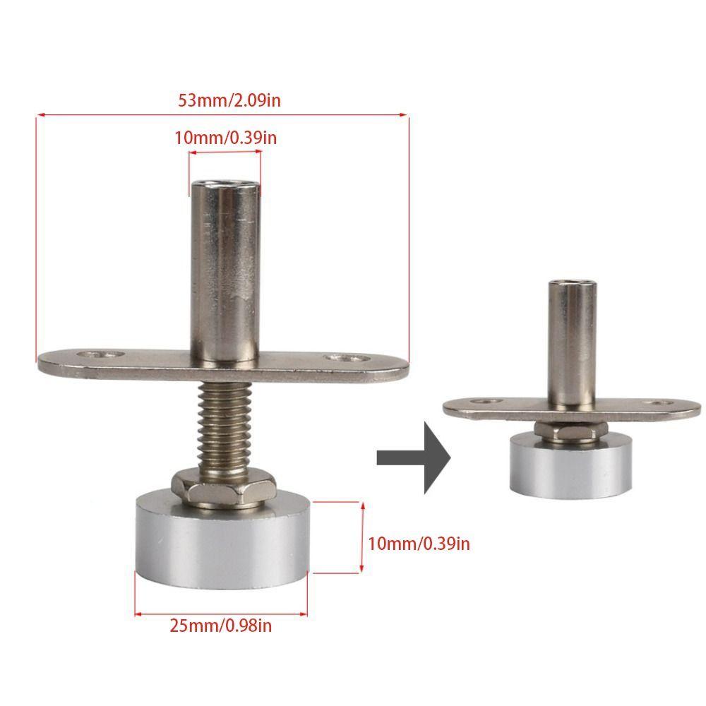 Adjustable Pivot Doors Hinges Anti-Rust Pivot Windows Hinges 360°Universal Joints  Metal Screens