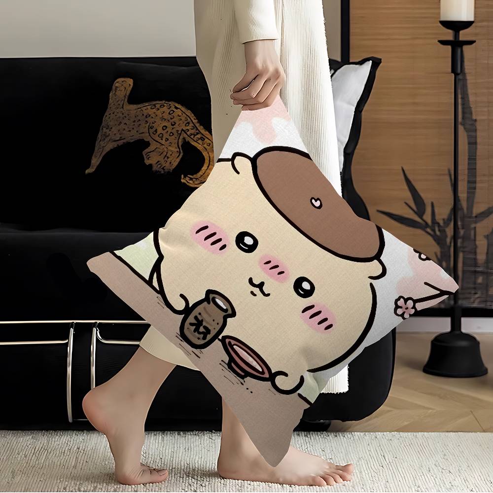 

Cartoon KKurimanjuu Cushion Cover Car Throw Pillow Case For Sofa Car Christmas Gift xcm xcm 30x30 cm