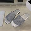 Fashion Luxury Fashion Mesh Breathable Ladies Flats Slippers Shoes New In Summer Beach Slides Women Flats Slippers Female Sandals Shoes
