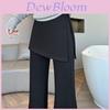 Freizeithosen Für Damen High Waist Schlaghosen Mit Schlitzdesign Frühling Sommer