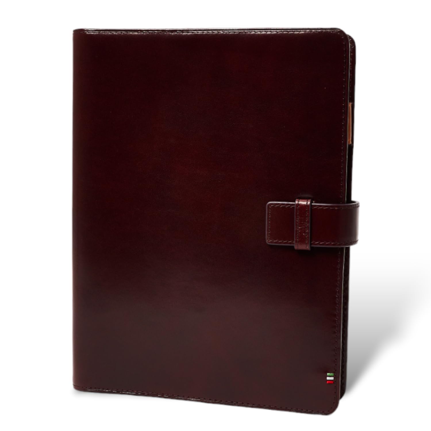 

System Italian A5 [Golbe] Notebook, Leather, (burgundy)