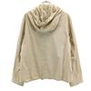 LOUIS VUITTON made in Italy Hooded Jacket 38 beige Women Used