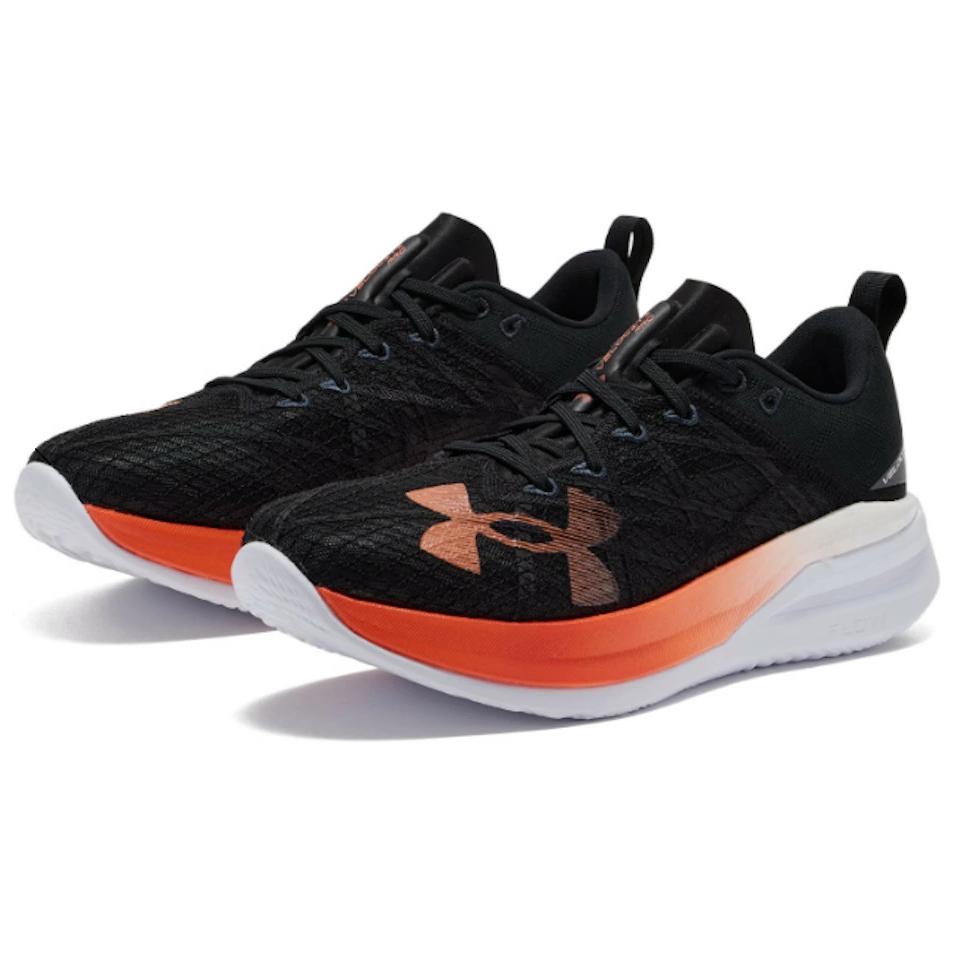 Under Armour Unisex Velociti Pro Running Shoes Black White Capri 3027560-004
