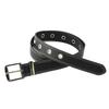 Retro Black Faux Leather Belt Women's Korean Version Minimalist Versatile Student Belt Metal Belt Women's Stock