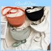 Borsa a tracolla alla moda in nylon per donna, stile trendy a raviolo, leggera e compatta