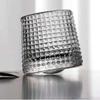 Creative Rotary Design Whisky Glass Foreign Wine Cup Special Glass Tumbler Cup