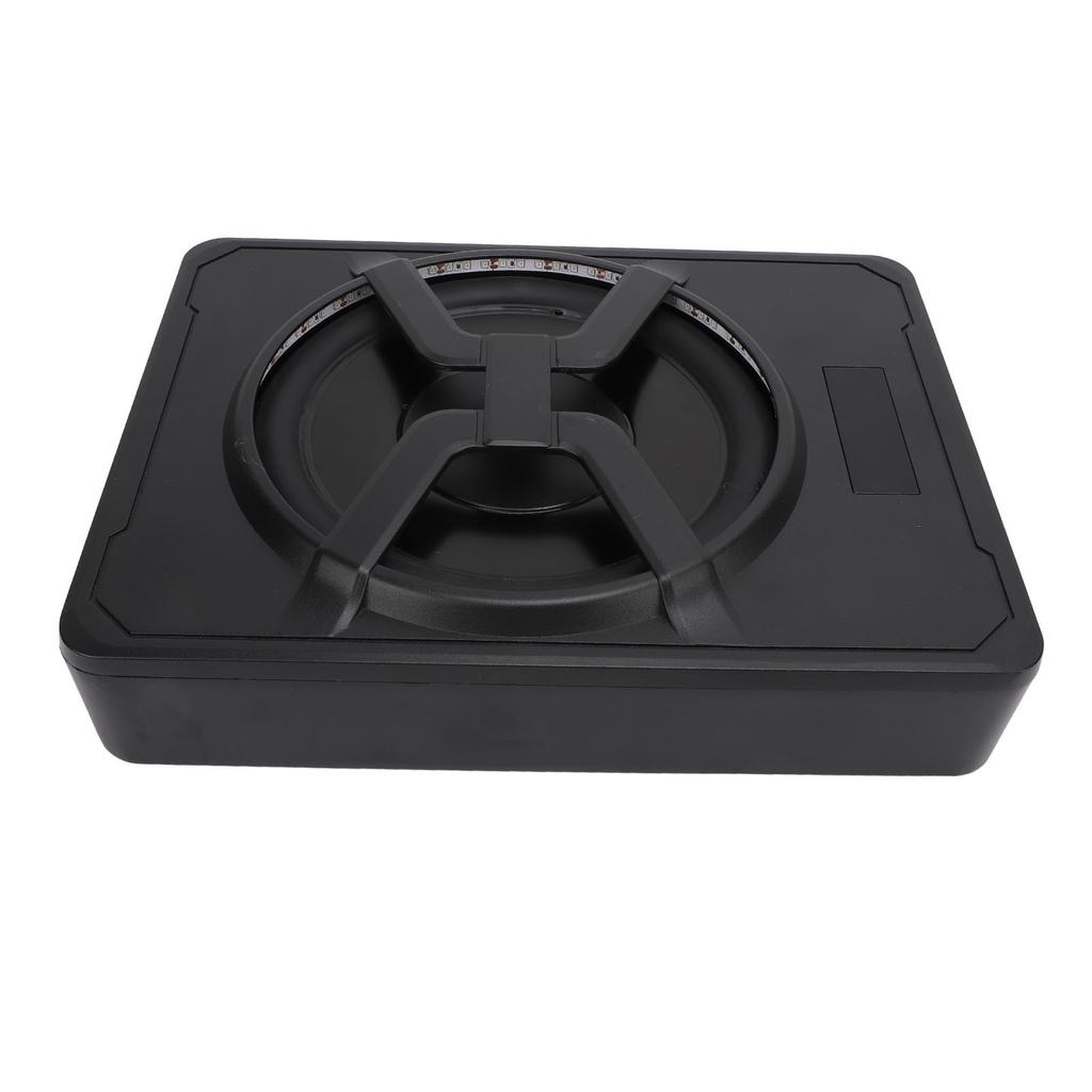 10 Zoll 800W Slim Untersitz-Subwoofer mit Verstärker Unter Sitz Aktiv-Subwoofer für Auto LKW Fernbedienung