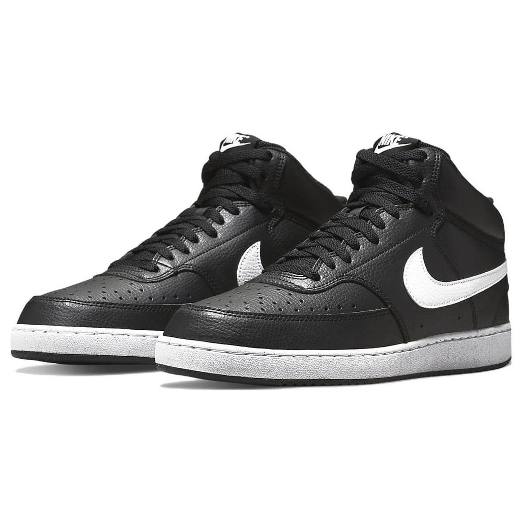 Nike Court Vision Mid Next Nature Black White Men Sneakers DN3577-001