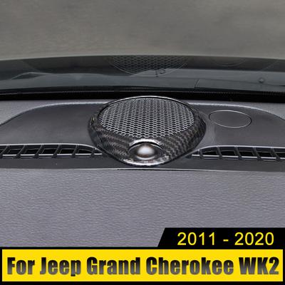 For Jeep Grand Cherokee WK2 2011 2012 2013 2014 2015 2016 2017 2018 2019 2020 ABS Car Dash Center Speaker Ring Frame Cover Trim