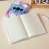 Embroidered Cute Cartoon A5 Plush Notebook - Great Gift for Students and Planners