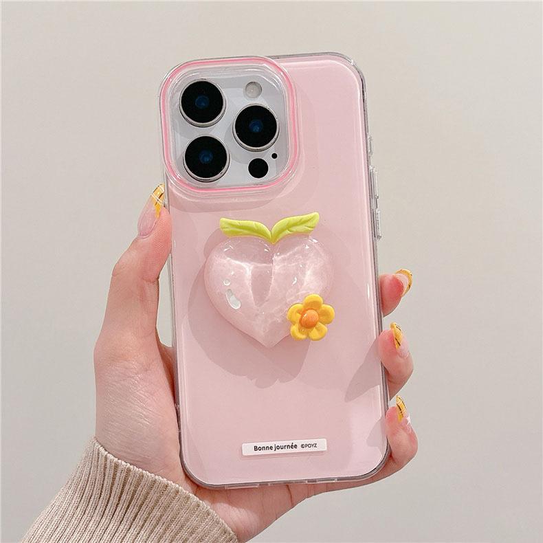 Single Layer Simple Label for Apple 16promax/15/14/13 All-inclusive Mobile Phone Case for IPhone15pro