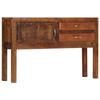 VidaXL Buffet 118x30x75 Cm Solid Mango Wood