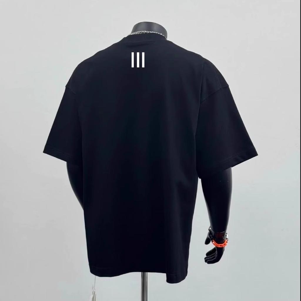 Short Sleeve Cotton Men'S Printed T-Shirt Trend Men'S And Women'S Versatile Crew Neck T-Shirt Men'S
