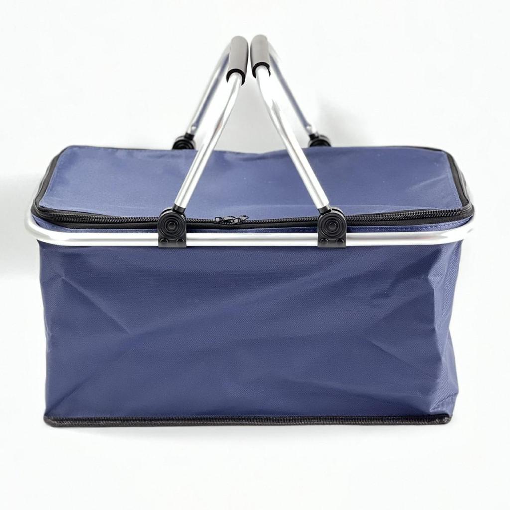 Foldable Outdoor Camping Cooler Bag - Insulated, Large Capacity, Multifunctional for Picnic or Takeout