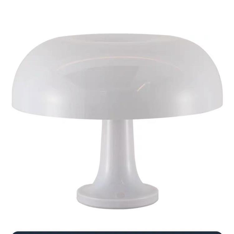 Classic Mushroom Table Lamp Modern Bauhaus Art Table Lamp Bedroom Bedside Lamp Danish Designer Orange Decorative Table Lamps