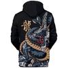 Chinese Dragon Funny Pattern Mens Hoodies Comfortable Fleece Pullovers Fashion All-Match Pocket Streetwear New Clothing