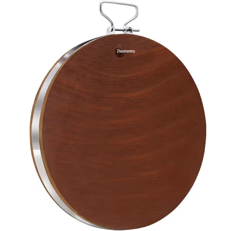 Hanludun Round Solid Wood Cutting Board