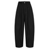 WANNABEZFIT Max Oversized Wide Balloon Pants Black