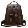Vintage Commuter Large Capacity Backpack Soft Leather Women's Travel Backpack