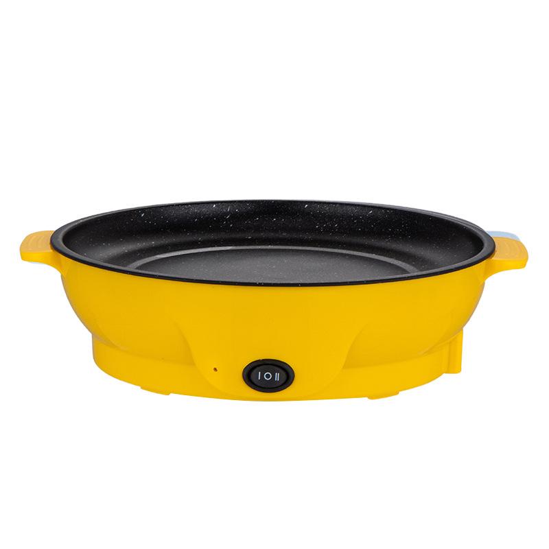 Multifunctional Electric Grill: BBQ, Griddle, Shabu-Shabu, & Fish Roaster