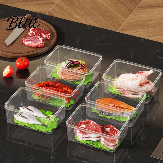 Refrigerator Organizer Container Storage Box with Lid
