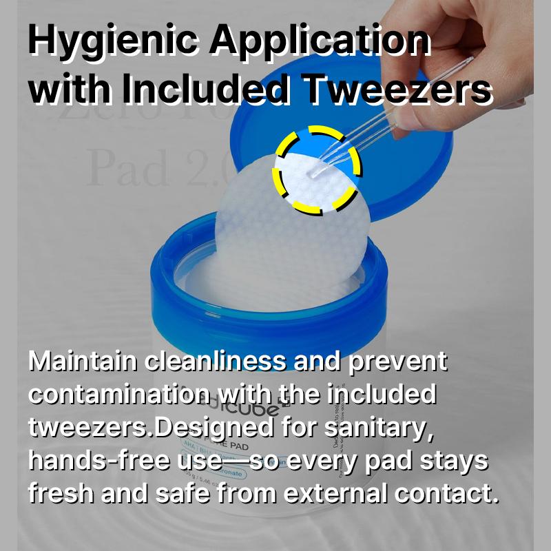 medicube Zero Pore Pads 2.0, Dual-Textured Facial Toner Pads for Exfoliation and Pore Care