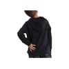 Under Armour Rival Fleece Letter Logo Printed Hooded Pullover Kids hoodies Black 1357585-001