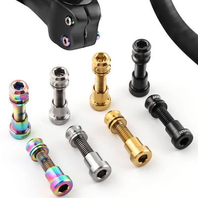 M5x17mm M5x19mm Titanium Bolt Titanium Alloy Alloy Stem Bolts New Bike Screw Accessories