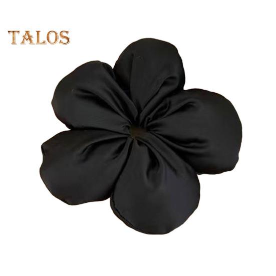 

Женская веревка для волос, большая губка в форме цветка, большая резинка для волос, легкая портативная повязка для волос, аксессуары для волос чёрный